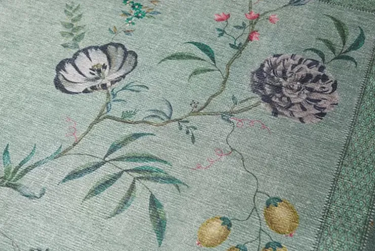 Pip Studio Vloerkleed Fleur Grandeur By Pip Groen Hot