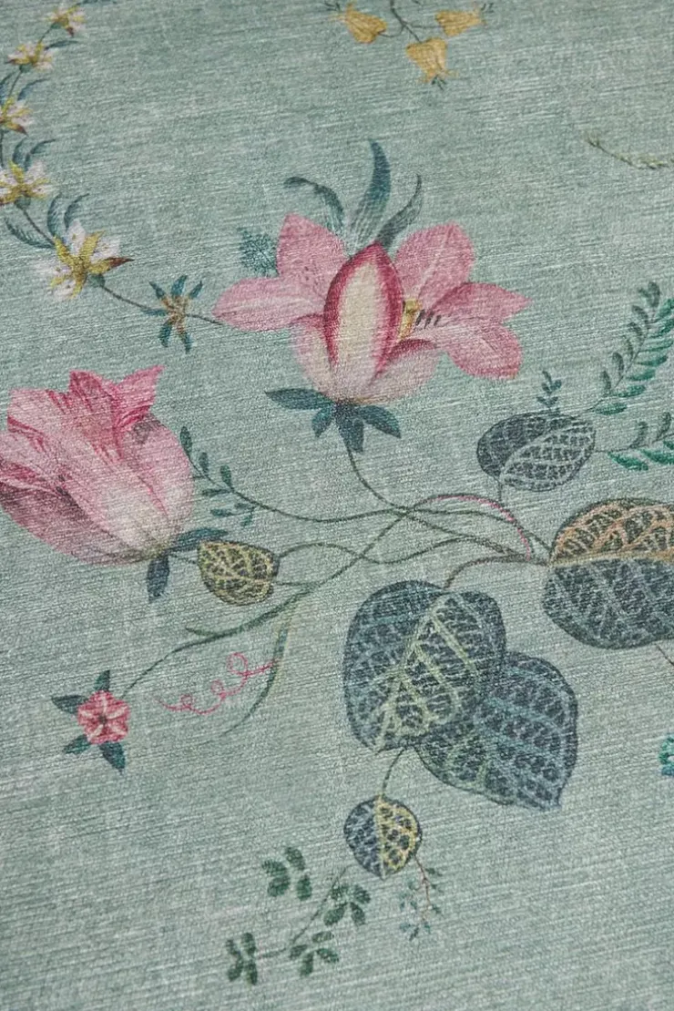 Pip Studio Vloerkleed Fleur Grandeur By Pip Groen Hot