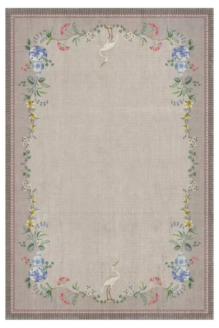 Pip Studio Vloerkleed Jolie By Pip Khaki Clearance