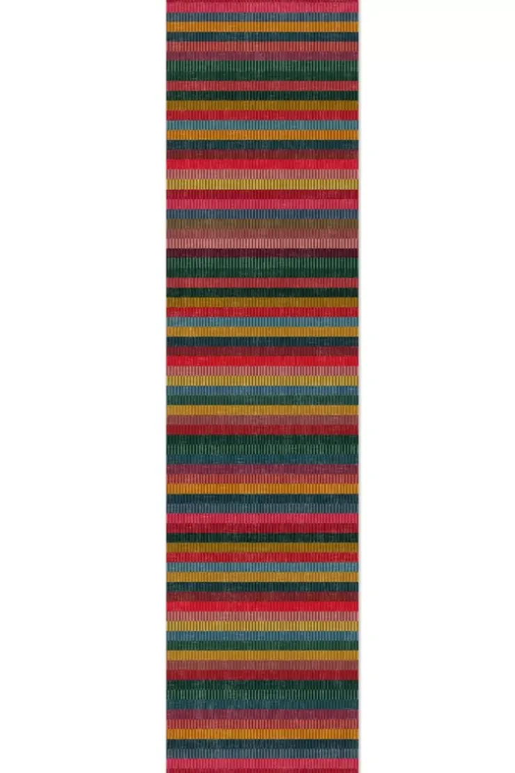 Pip Studio Vloerkleed Loper Jacquard Stripes By Pip Multi Discount