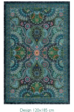 Pip Studio Vloerkleed Moon Delight By Pip Donker Blauw Outlet