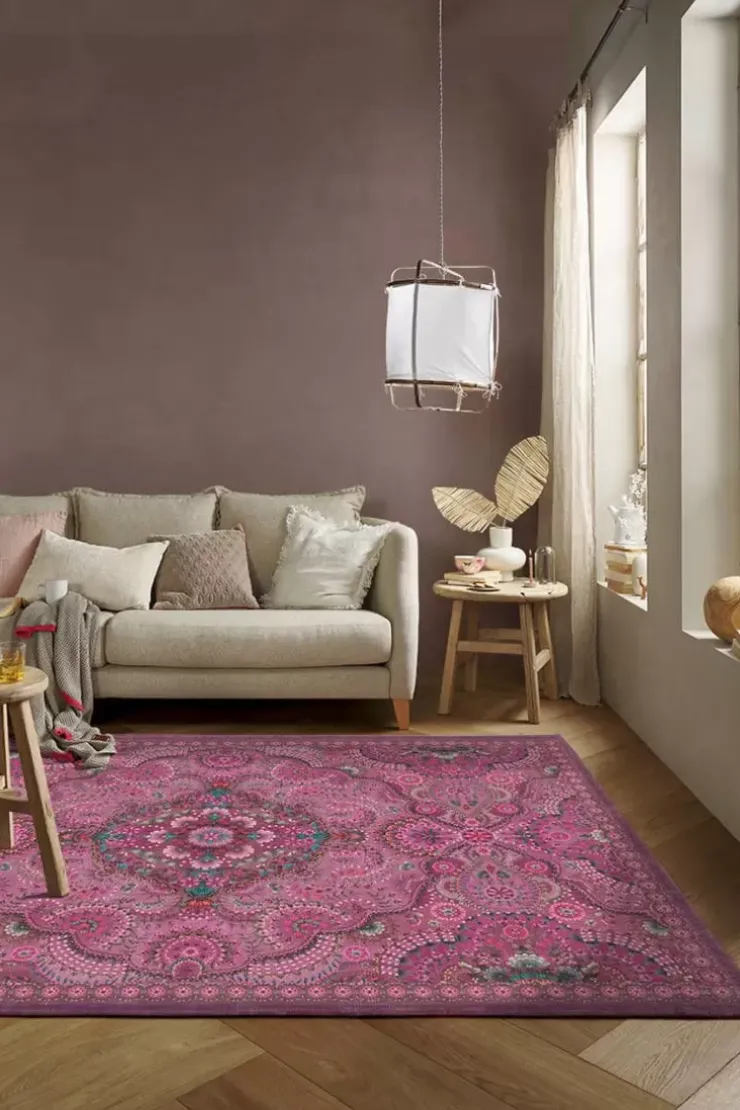 Pip Studio Vloerkleed Moon Delight By Pip Donker Roze Discount