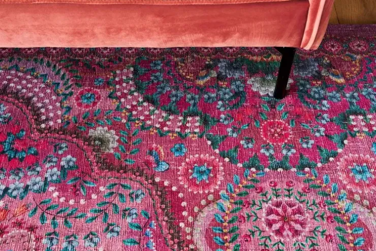 Pip Studio Vloerkleed Moon Delight By Pip Donker Roze Discount