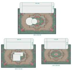 Pip Studio Vloerkleed Pip Chique By Pip Groen