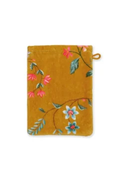 Pip Studio Washandje Set/3 Les Fleurs 16X22 Cm Geel Clearance