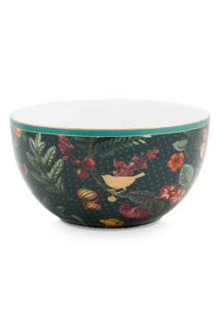 Pip Studio Winter Wonderland Kom Groen 12 Cm Outlet