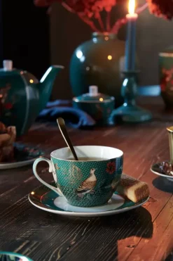 Pip Studio Winter Wonderland Set/2 Cappuccino Kop & Schotel Groen Online